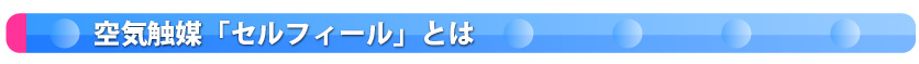 空気触媒「セルフィール」とは